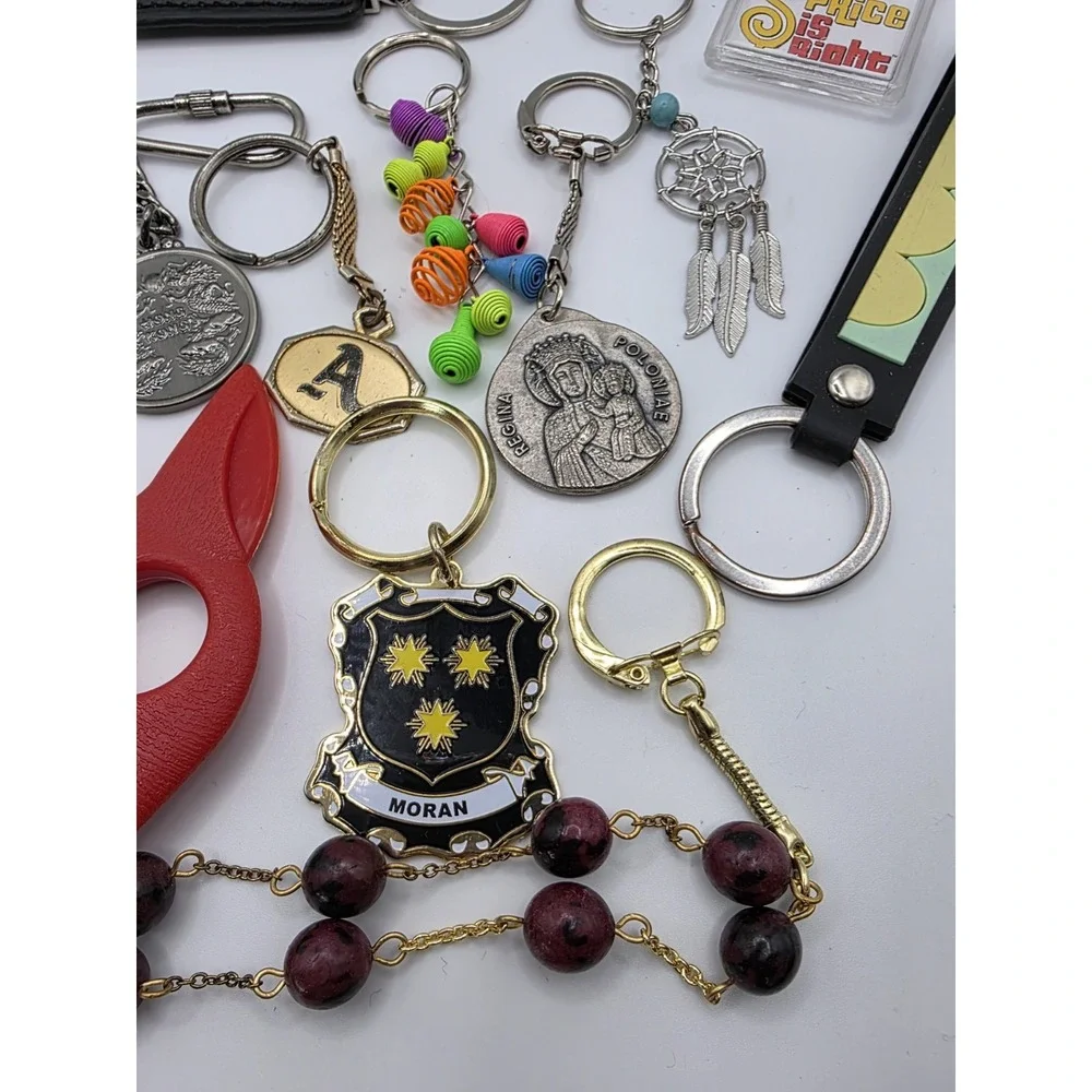 Lot Of 15 Fun Key Chains Dream Catcher, Protective